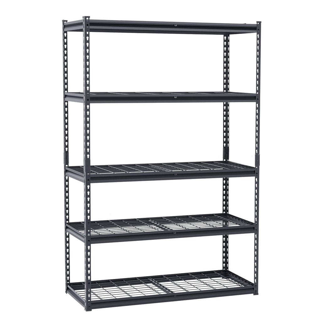 Storage Shelves 5 Tier Adjustable Heavy Duty Garage Shelving Units 3000 Lbs