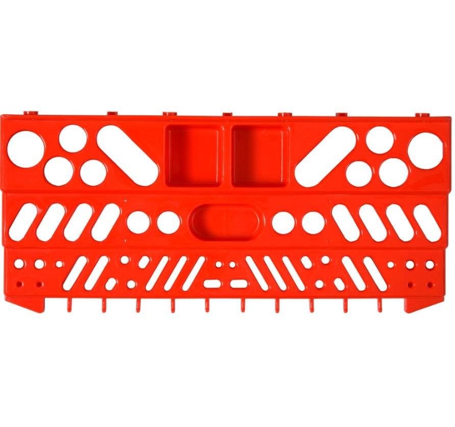DURHAND Tool Organizer Wall Mounted With 54 Piece Pegboard And Shelf 50 Hooks, DIY Garage Storage With Strong Loading Capacity