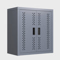 Metal Garage Cabinet With Door, Wall-mounted Storage Cabinet, Floating Tool Cabinet For Basements, Kitchens, And Warehouses  Gray, 13.77 H