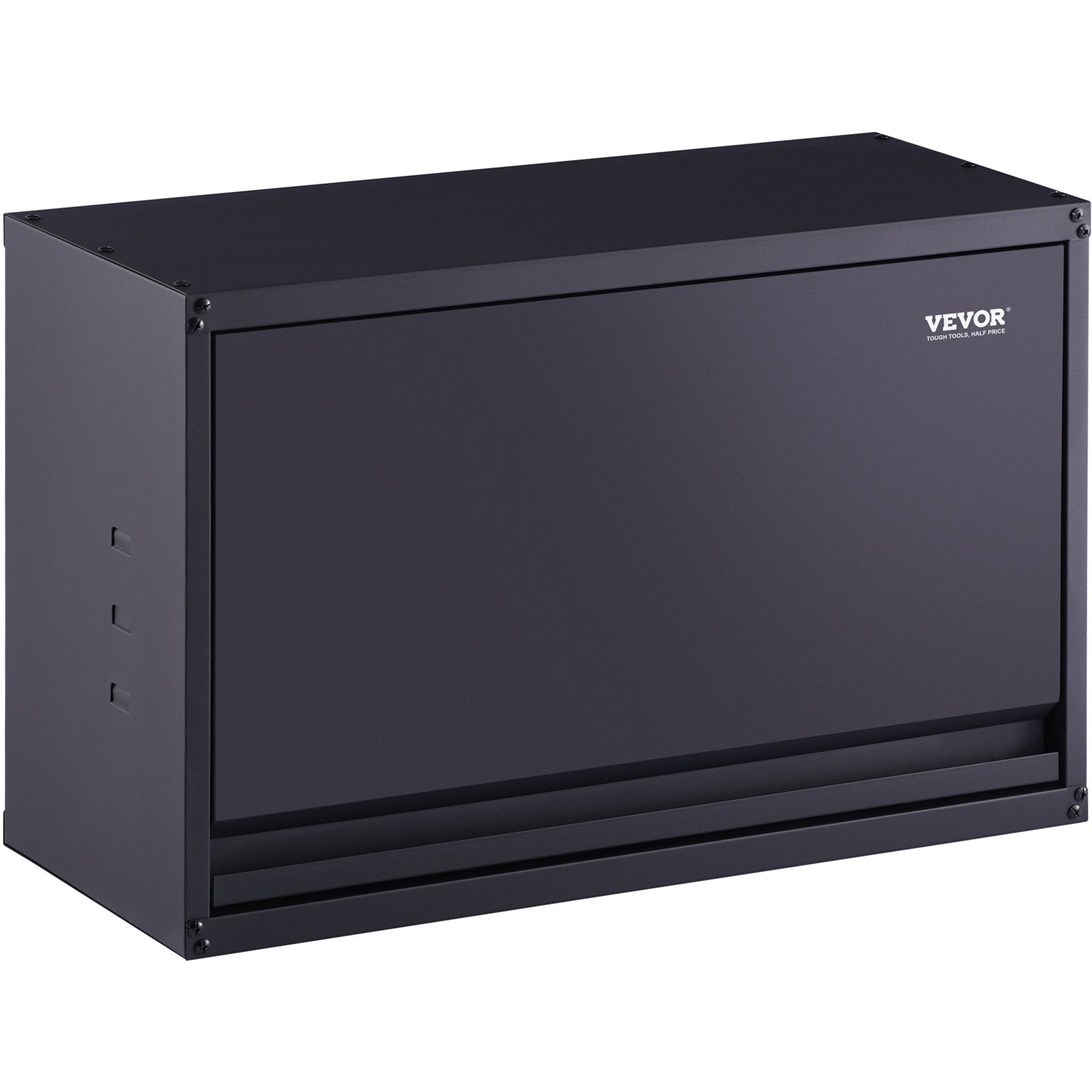 VEVOR Metal Storage Cabinet, 120lbs Load Capacity Per Shelf, 20Tall Wall-Mounted Powder-Coating Steel Garage Cabinet With Adjustable Shelf, Press To Lock & Open Door, Perfect For Office Home Garage